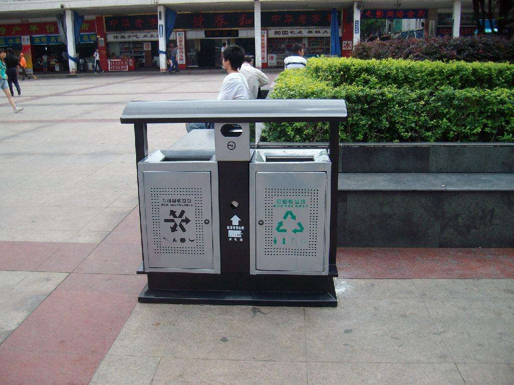 物業不銹鋼垃圾桶