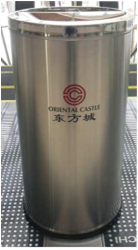 青島鑫金邦不銹鋼垃圾桶